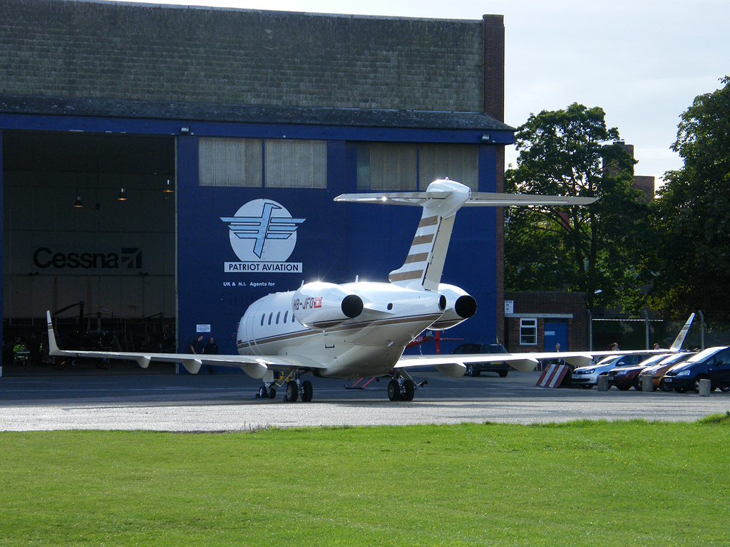 HB-JFO at Cranfield