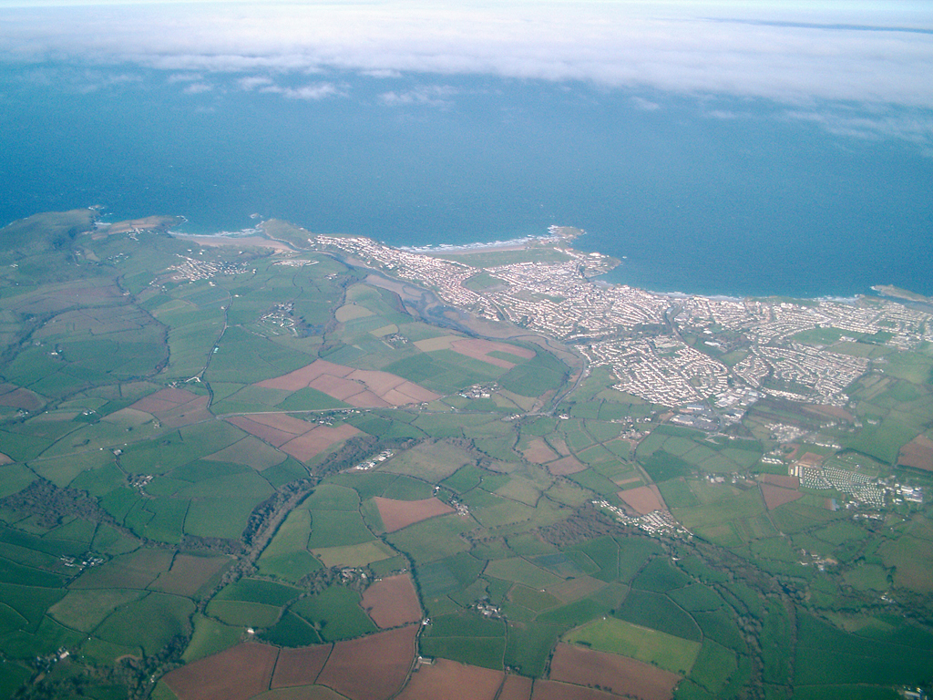 Newquay from above