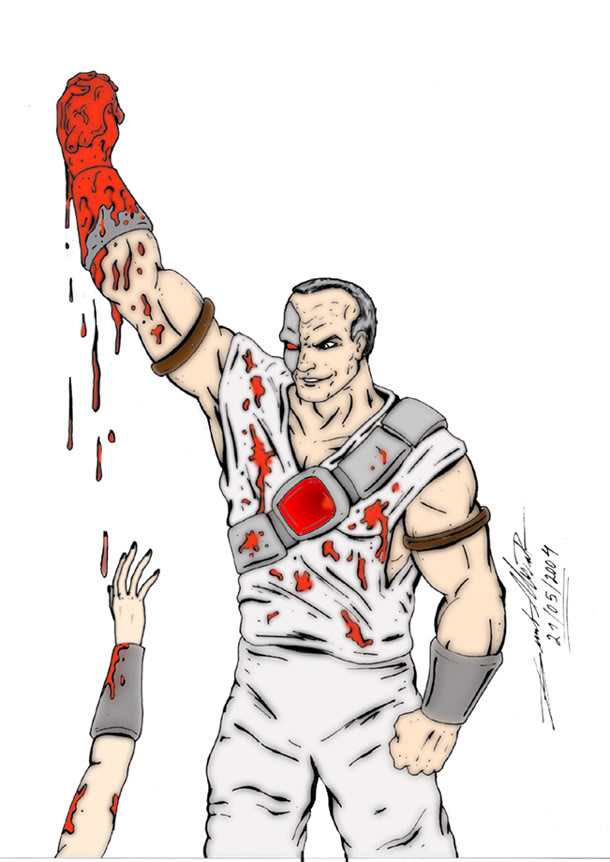 Mortal Kombat X: Kano Fatality (Knife To Meet You) by Mardetonam on  DeviantArt