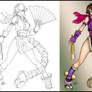 Mai Shiranui - Lines by Art Germ