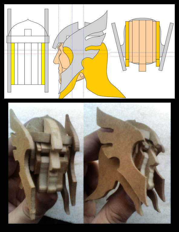 MDF Thor - head