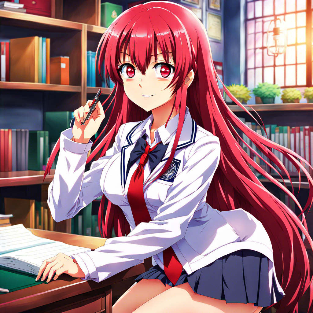 Realistic Rias Realistic ai Rias gremory naked with school unifor by pumba79 on DeviantArt