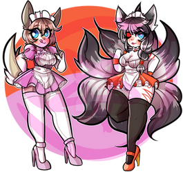 Nina and zoey comission