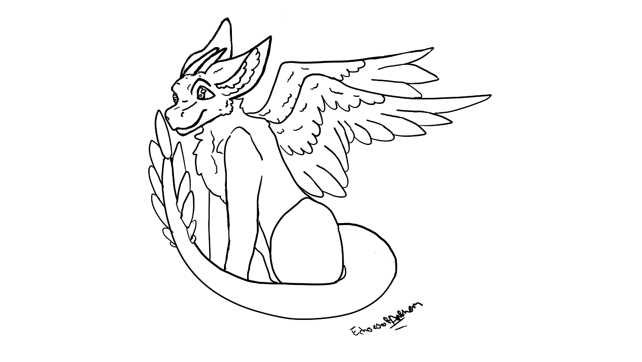 F2U Sitting Dutch Angel Dragon Base by EchoesofAnthem on DeviantArt