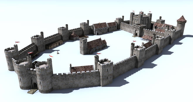 Castle construction set 2 (Work in progress)