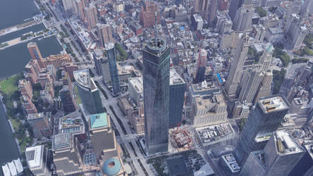 New York City / Google Maps 3d exported to Lightwa