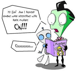 invader zim meets playboy