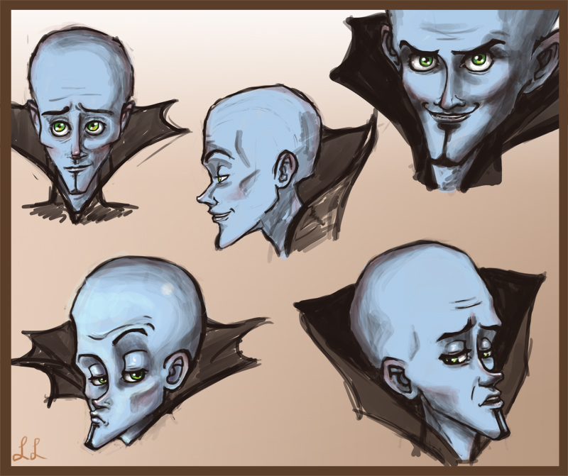 Megamind doodles