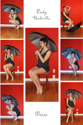 STOCK - Lady Umbrella