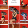 STOCK - Lady Umbrella