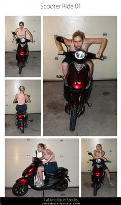 STOCK - Scooter Ride 01