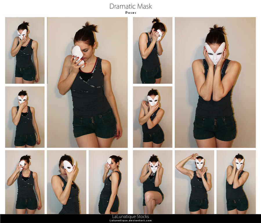 Stock Dramatic Mask By Lalunatique On Deviantart