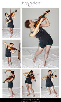 STOCK - Happy Violinist