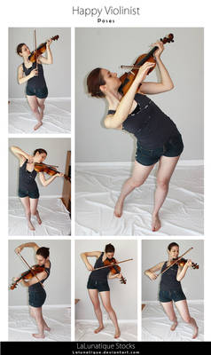 STOCK - Happy Violinist