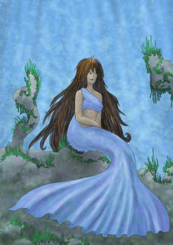 Mermaid in dress