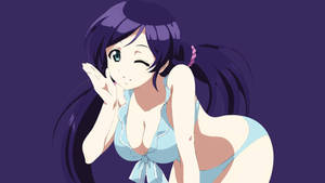 Love Live! : Toujou Nozomi Minimalist Wallpaper