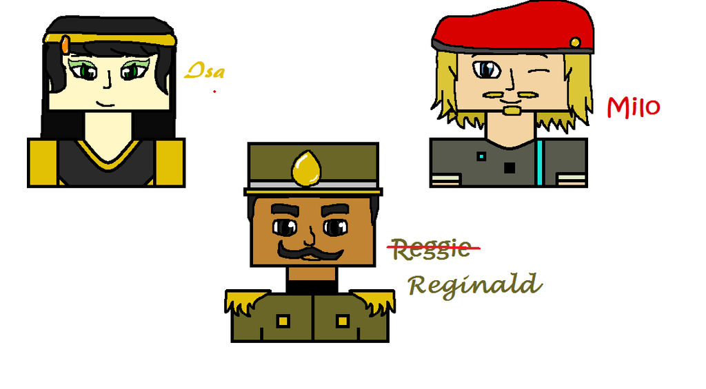 Isa, Reginald and Milo from MCSM by jennycunningham2013 on DeviantArt