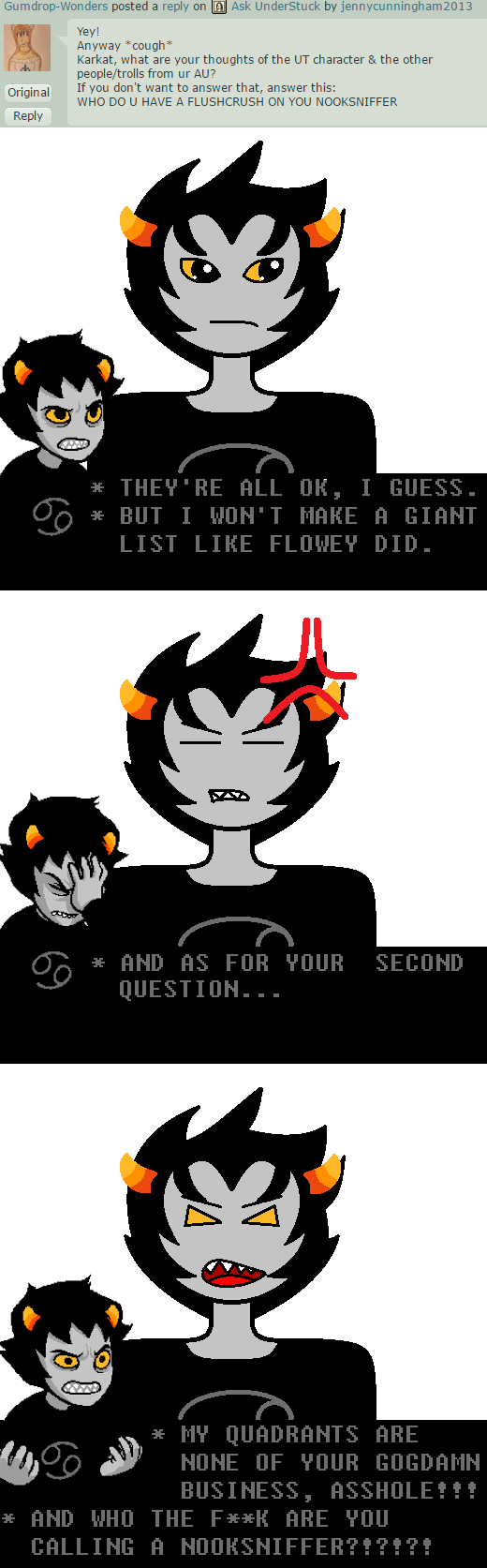 Ask UnderStuck 3 Karkat