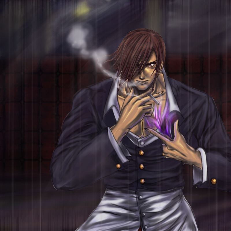 Iori Yagami, Snap about to Flame., ochopante