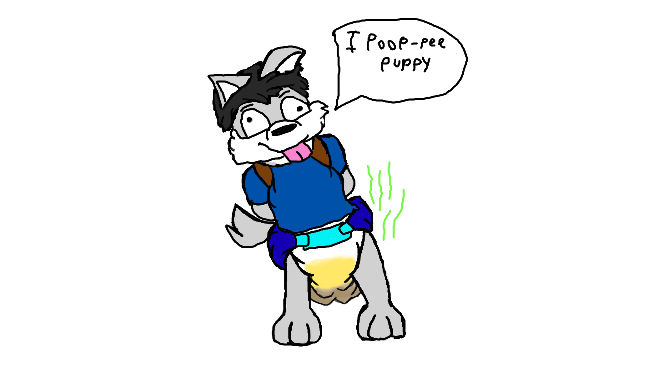 Poooooooooooooooooooooop poop pee puppy by cavewolfphil on DeviantArt