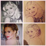 Anna Nicole Smith and Brittany Murphy