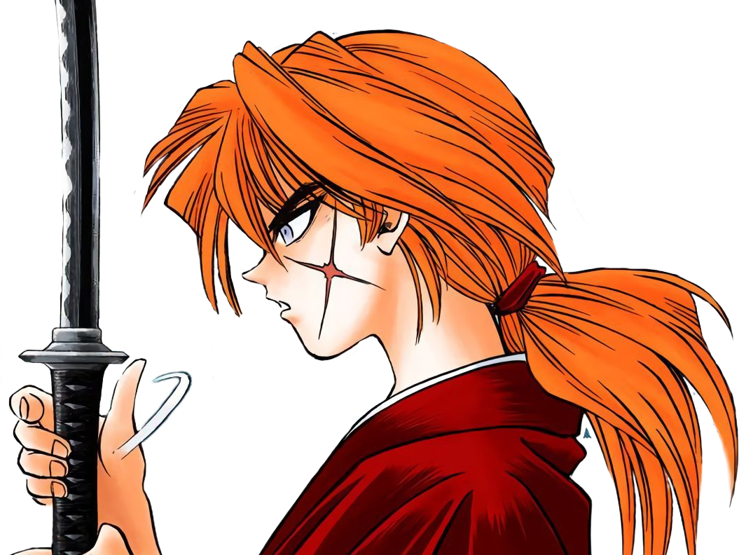 Rurouni Kenshin Himura PNG Render Samurai X by marcopolo157 on DeviantArt