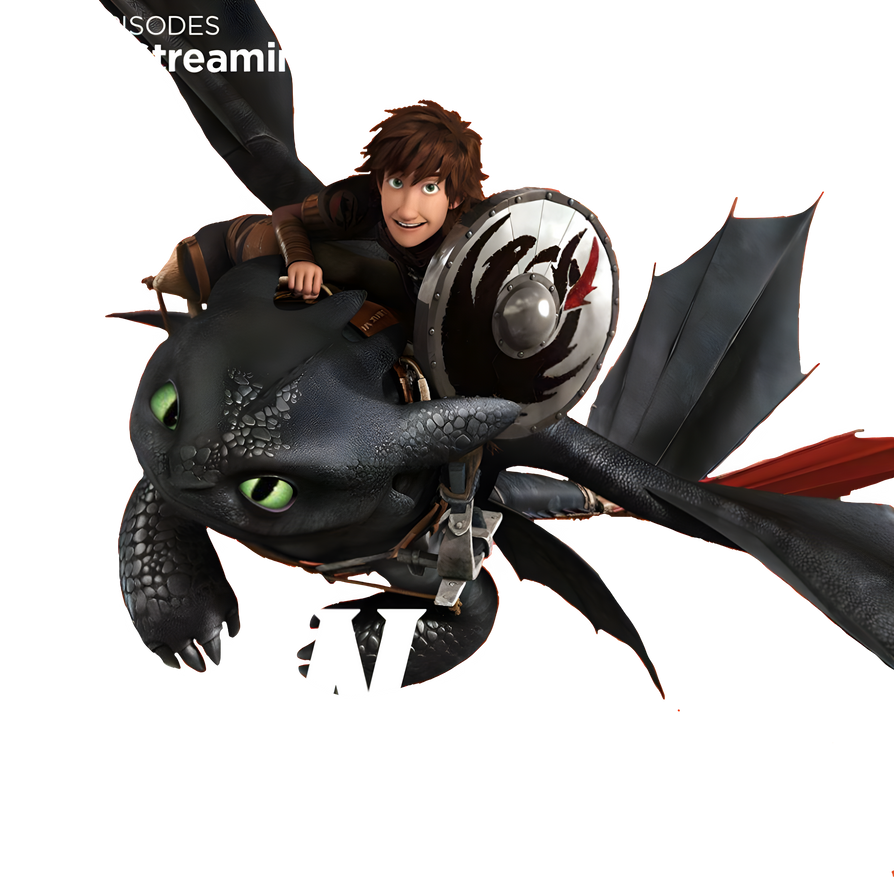 Hiccup Toothless Render PNG How Train Your Dragon by marcopolo157 on ...