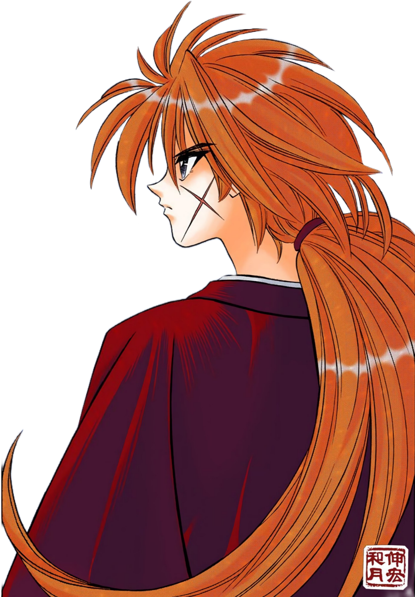 Rurouni Kenshin Himura PNG Render Samurai X by marcopolo157 on DeviantArt