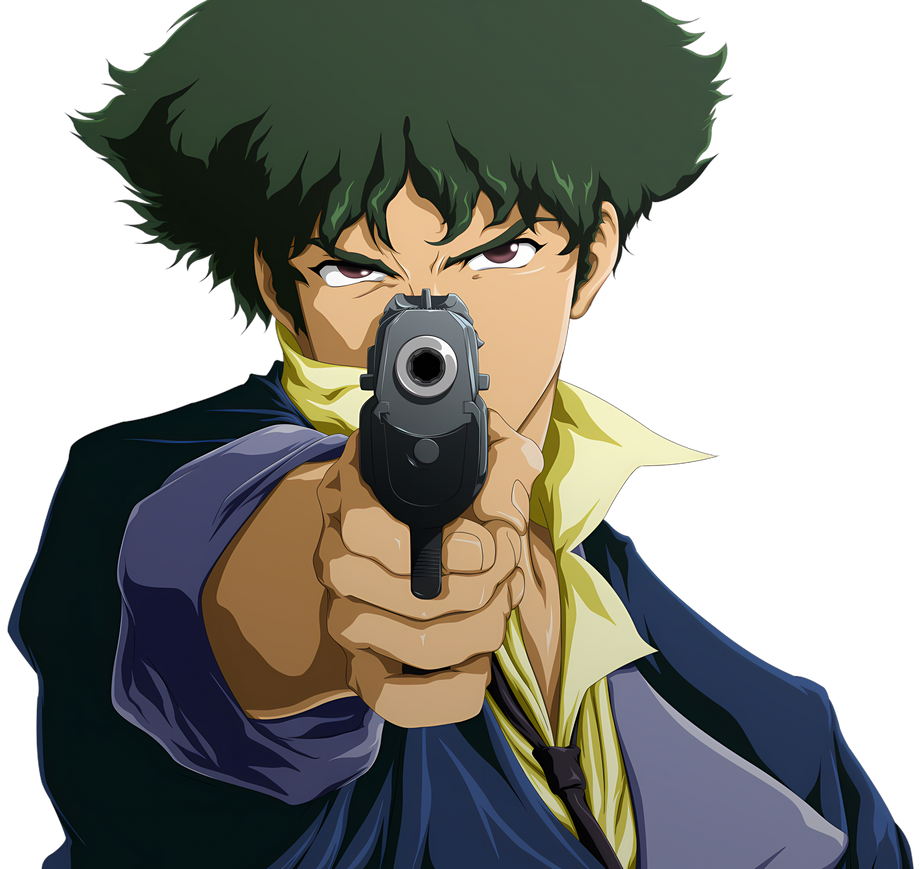 Spike Spiegel SRW T Cowboy Bebop PNG Render by marcopolo157 on DeviantArt