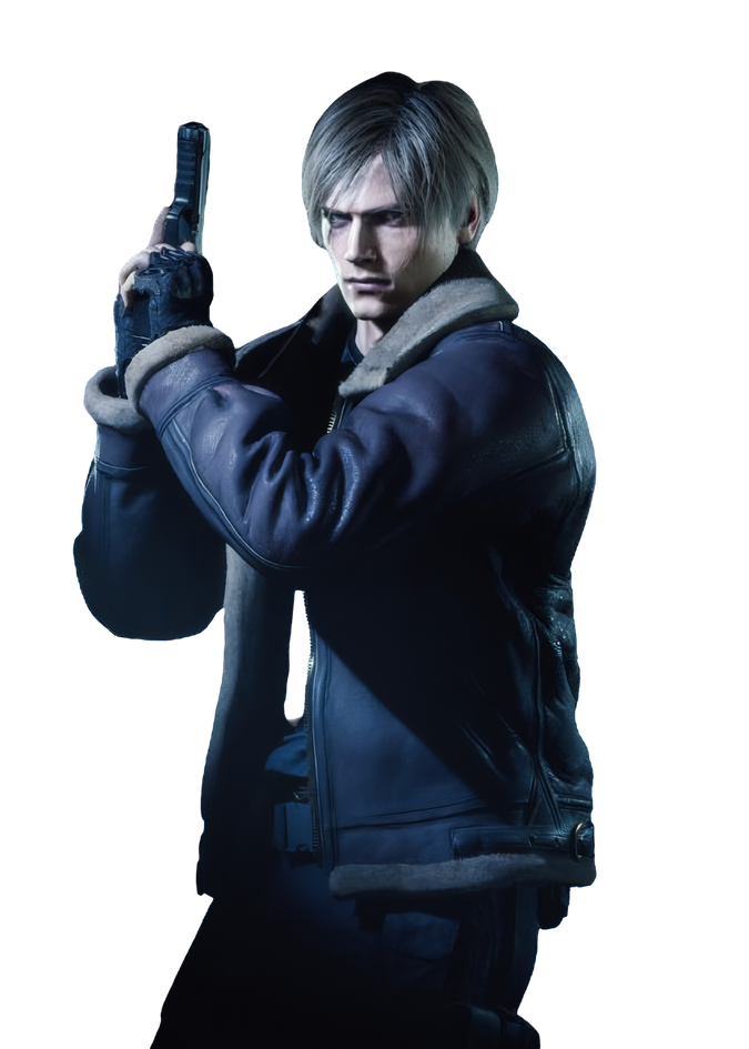 Leon Kennedy Resident Evil PNG Render by marcopolo157 on DeviantArt