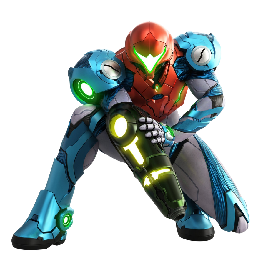 Samus Rander Samus Aran Metroid Dread Render PNG Updated by marcopolo157 on DeviantArt