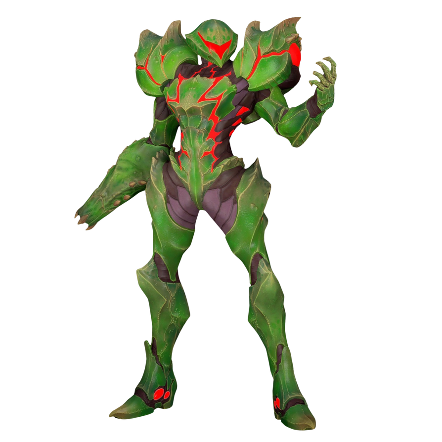 Samus Rander Metroid Suit Samus Aran Dread Render PNG by marcopolo157 on DeviantArt