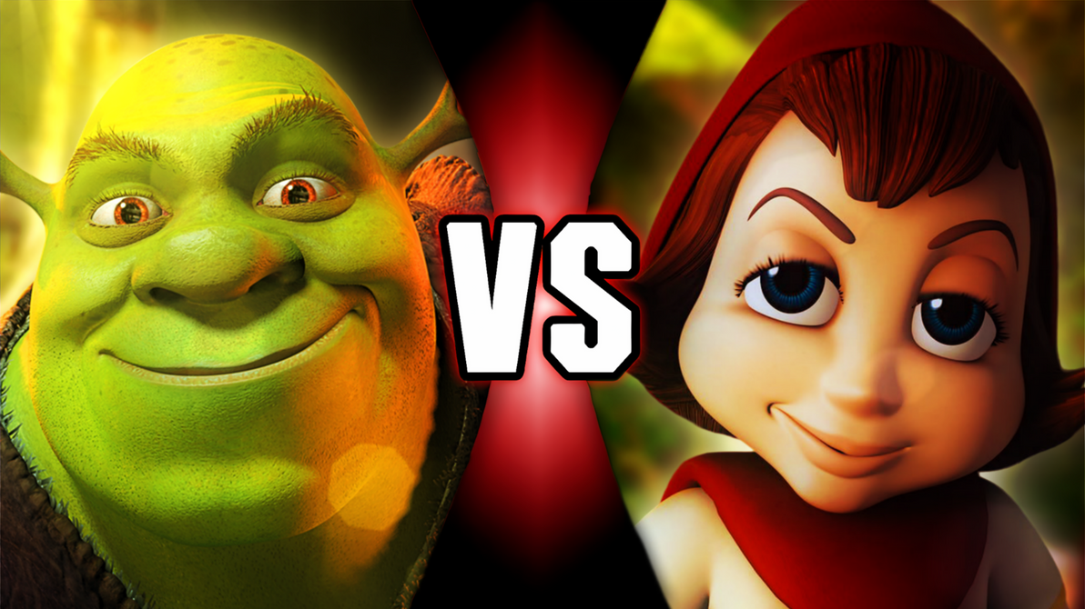 Shrek Vs Ryu Shrek VS Little Red Riding Hood by marcopolo157 on DeviantArt
