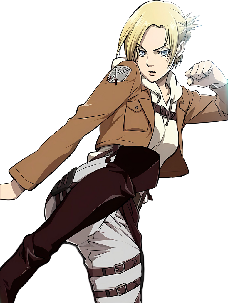 Annie Leonhart Attack on Titan PNG Render AoT SnK by marcopolo157 on ...
