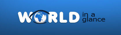 World in a glance, logo