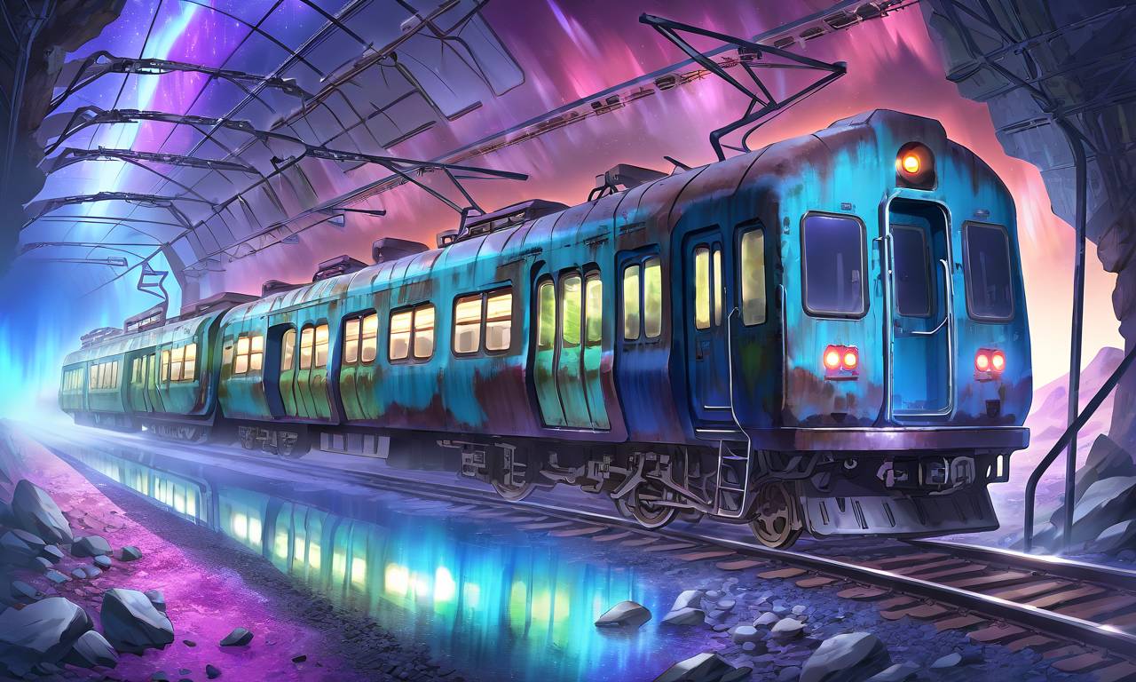 The train goes into space by RinSoSad-ART on DeviantArt