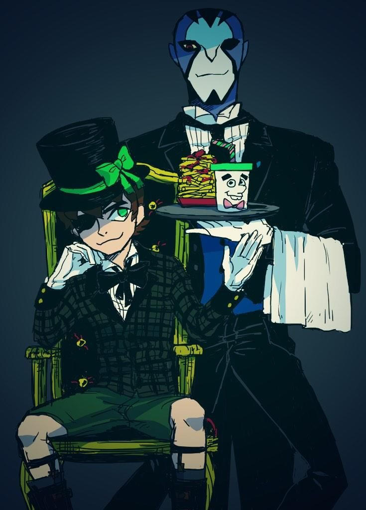 Ben Tennyson and rook as Tuxedos by StevenStayner on DeviantArt