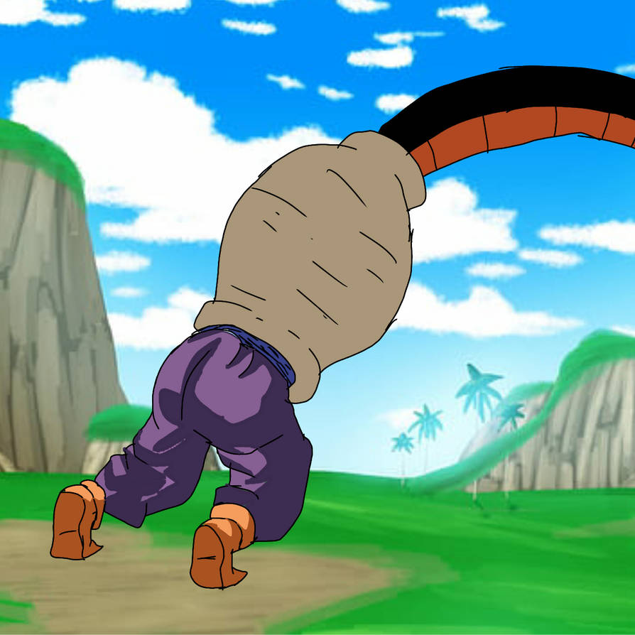 Cell absorbs Gohan by Littlefox2474 on DeviantArt