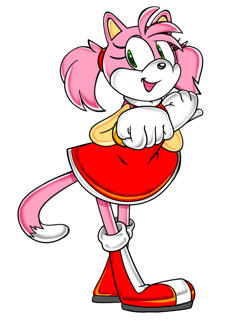 Amy Rabbit Cat Kitty Amy by ItsGarrett on DeviantArt
