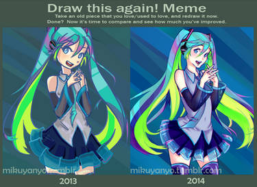 Miku English Improvement meme