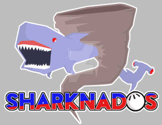 Sharknados Wiffle Ball Team Logo