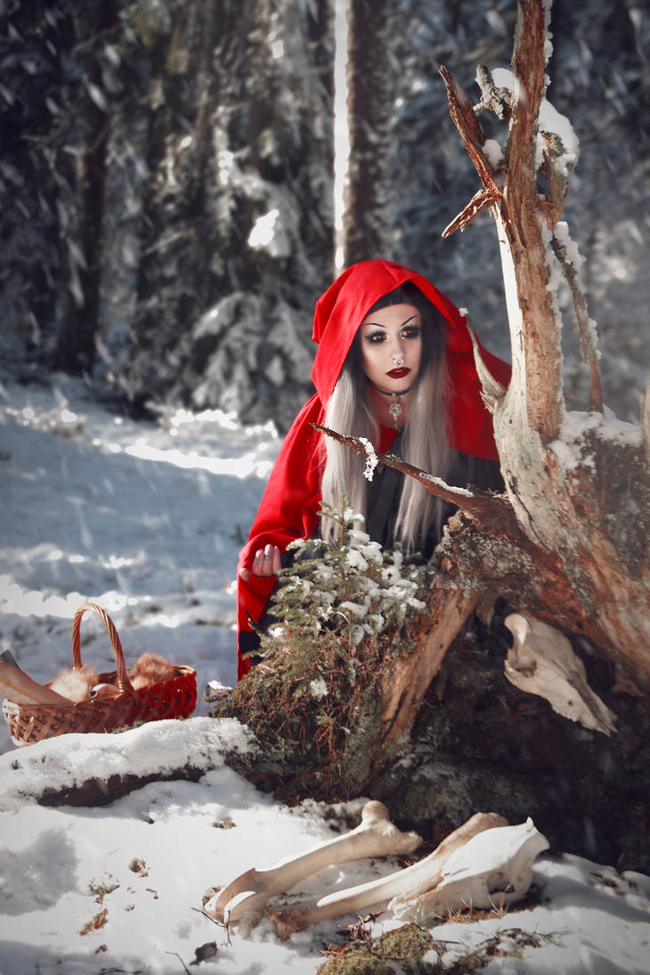 blood red riding hood by Robgrafix on DeviantArt