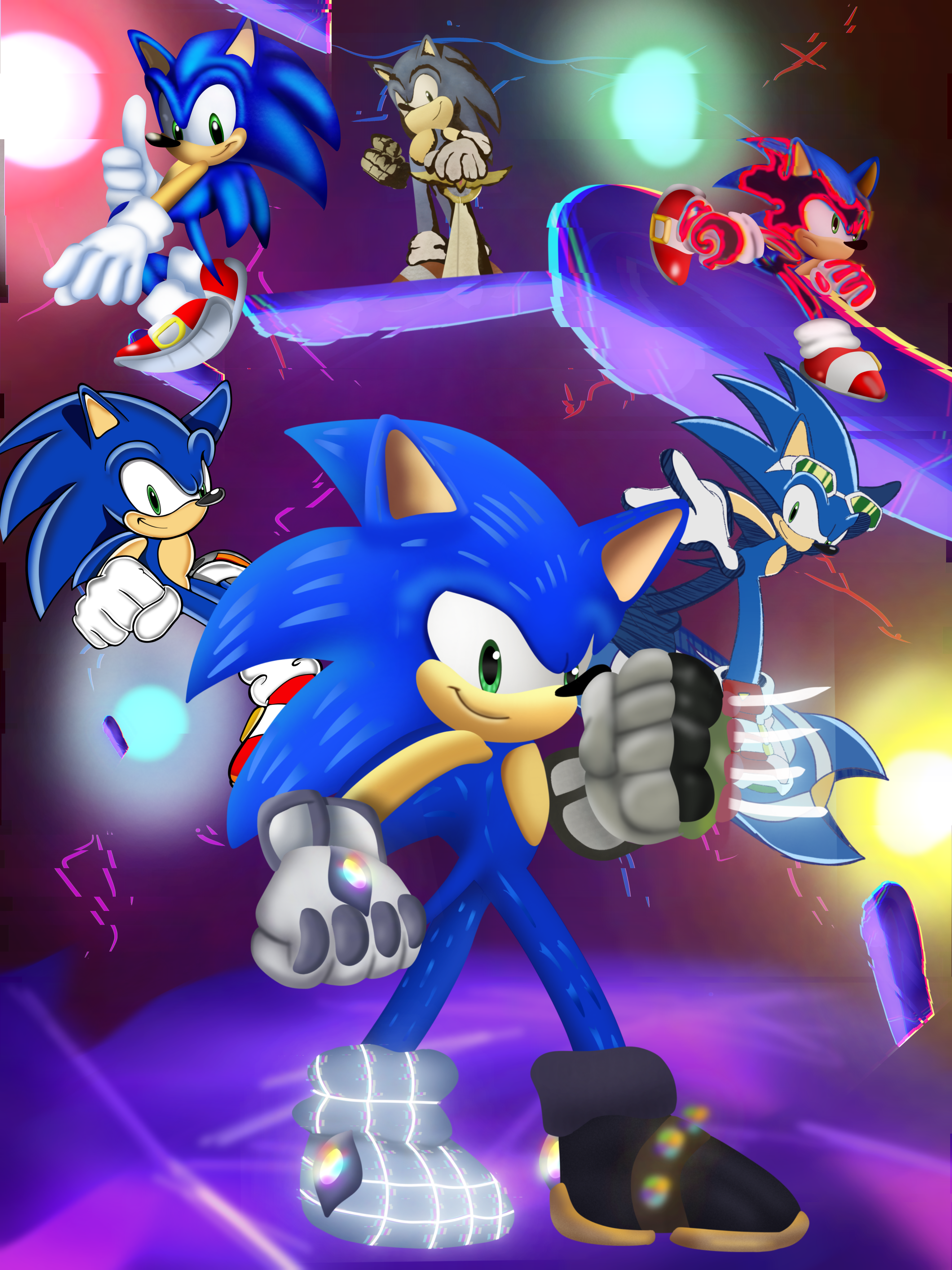 Special Art for Sonic Frontiers! by SonicLuminous on DeviantArt