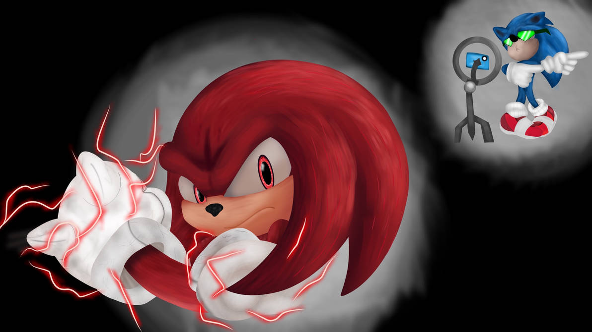 Knuckles Sonic by Inforpitude on DeviantArt