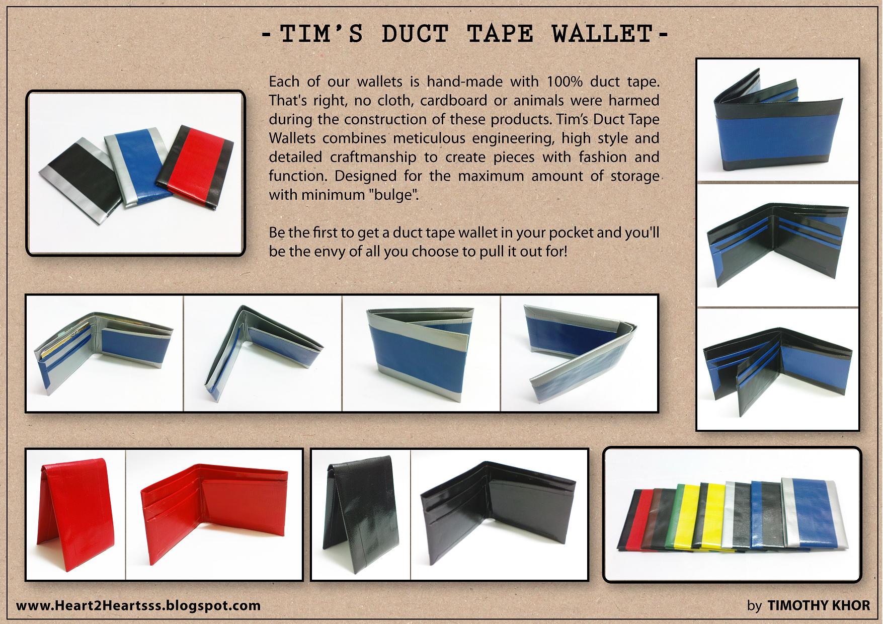 Duct Tape Wallets 