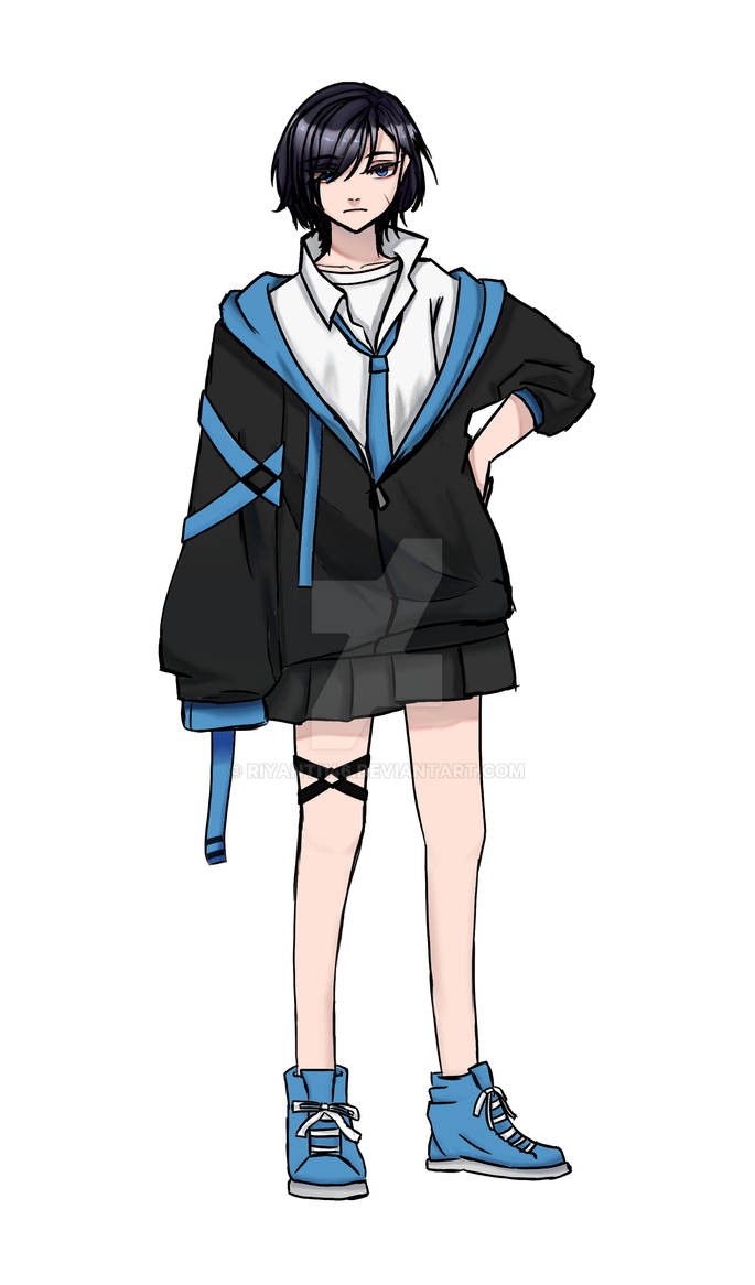 Rii - original character - cyberstyle by riyanti146 on DeviantArt