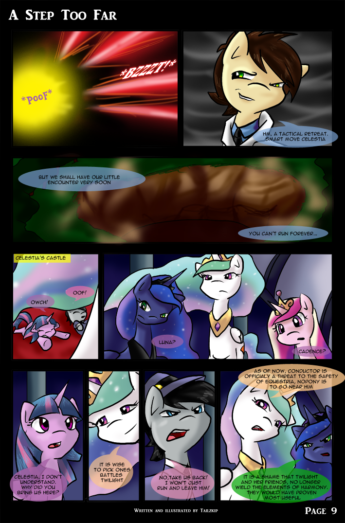 A Step Too Far - page 9 by Tailzkip