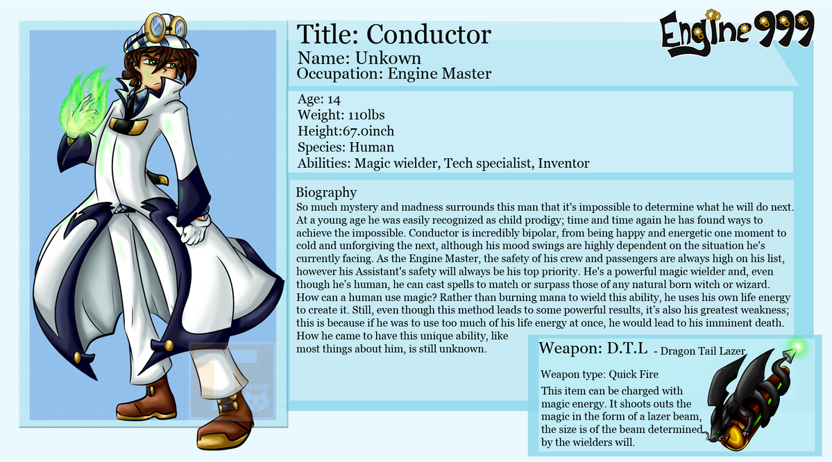666 Conductor Conductor's profile by Tailzkip on DeviantArt