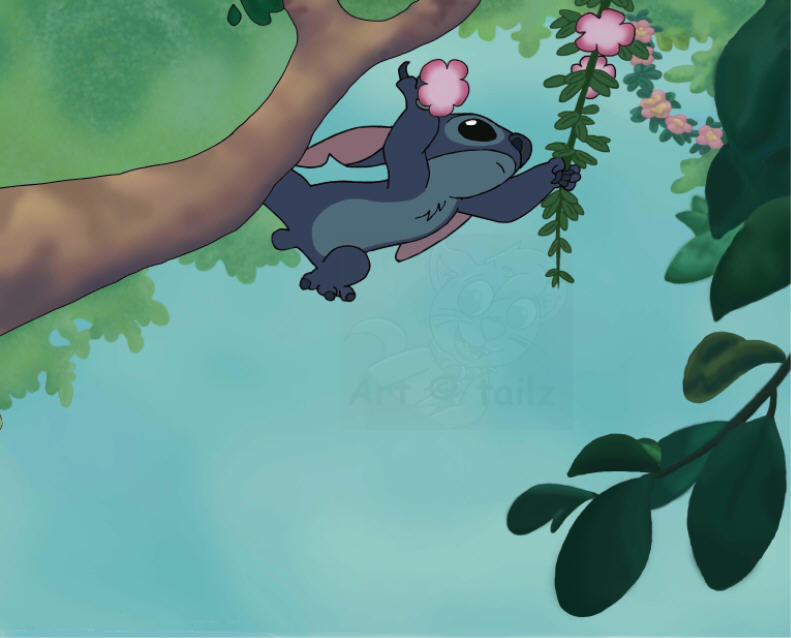 Disney's Stitch art