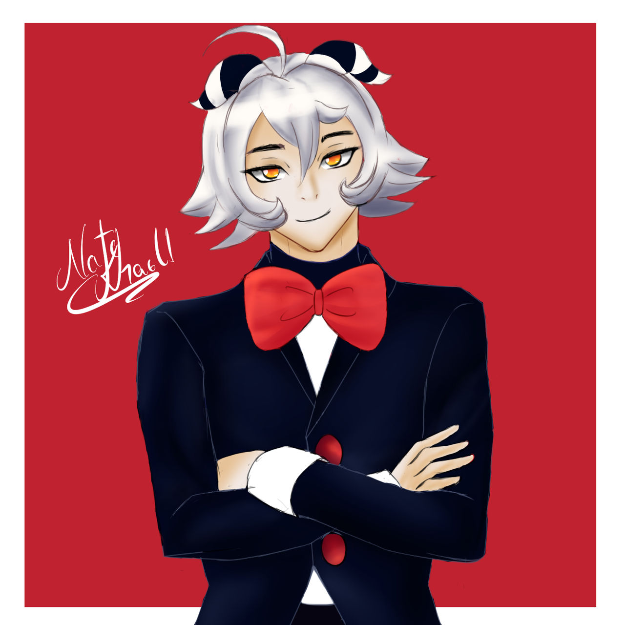 Human Moxxie by ValacClara on DeviantArt